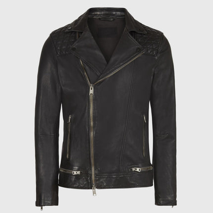 Handmade Classic 70's Leather Biker Jacket