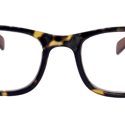 Jade, Premium Reading Glasses High End Reading Glass +1.25 to +6.00 magnifying glasses, Square. Brown, optical Frames