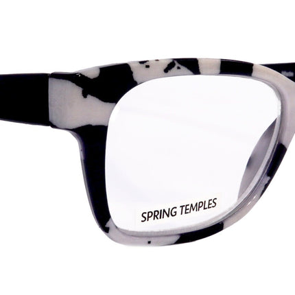 THE BOHEMIAN, Premium Reading Glasses High End Reading Glass +1.25 to +4 magnifying glasses, Square. optical Frames