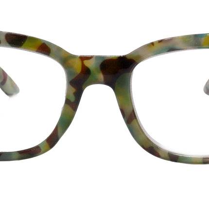 Premium Reading Glasses High End Reading Glass +1.25 to +3 magnifying glasses, Square. optical Frames
