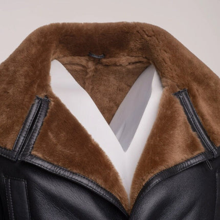 Handmade  Shearling Coat Inspired By Ryan Gosling's Blade Runner 2049 Trench Coat