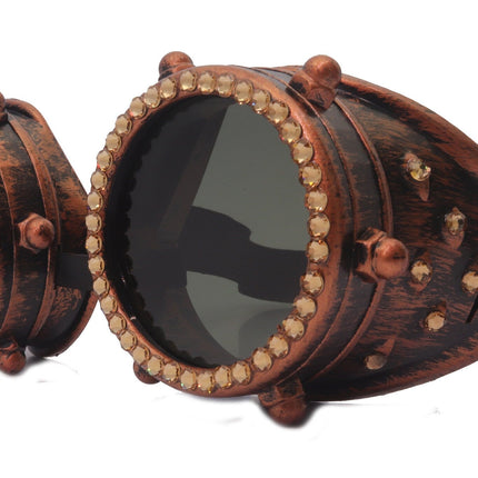 Bling Steampunk Goggles Diesel, Vintage Style, Burning Man, Rave Eyewear, Wasteland, Steampunk Goggles, Vintage Style, Retro,