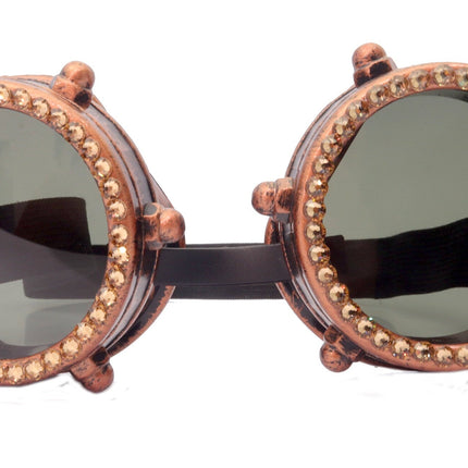 Bling Steampunk Goggles Diesel, Vintage Style, Burning Man, Rave Eyewear, Wasteland, Steampunk Goggles, Vintage Style, Retro,