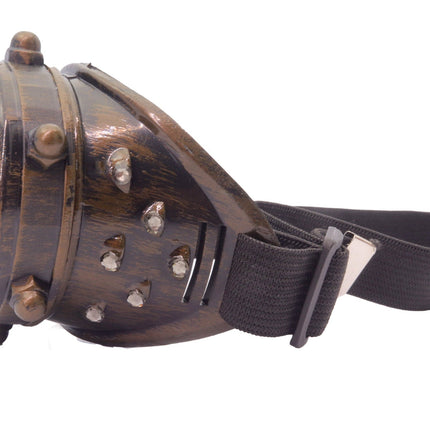 Bling Steampunk Goggles Diesel, Vintage Style, Burning Man, Rave Eyewear, Wasteland, Steampunk Goggles, Vintage Style, Retro,