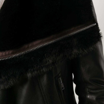 Handmade  Leather Biker Jacket