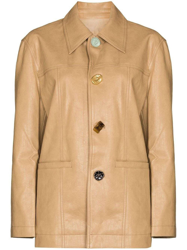 Handmade Cameron Faux-Leather Jacket