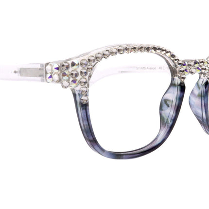 Alamo (Blue Light Glasses) (60% Anti Blue Light Ray Protection) Women, Anti Eyestrain, Light Amber Lens, 4 All Screen Types,