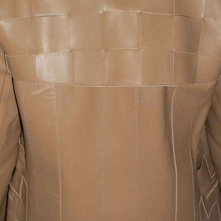Handmade  Gigi Woven Leather Blazer