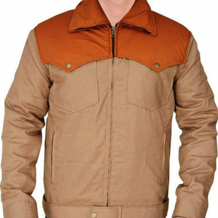 Handmade Kevin Costner John Dutton Brown Cotton Jacket