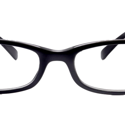 Elise, Bayonetta-style rectangular premium glasses, high-end readers: +0.00 +1.25, +3 magnifying reading glasses. NY Fifth Avenue.