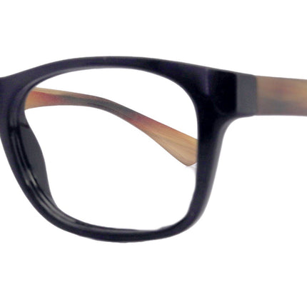 Kelly, (Premium) Reading Glasses High End Readers +1.25 to +4 Magnifying (Black ) Square. Optical Frames, NY Fifth Avenue.