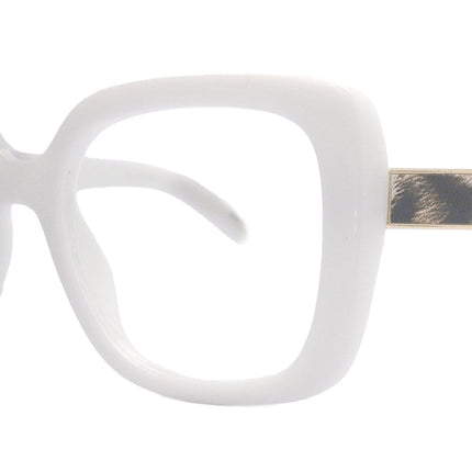 Emory, Large Oversized Reading Glasses, Women Readers, High End Reading Magnifying eyeglasses,  Big Square optical Frames