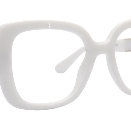 Emory, Large Oversized Reading Glasses, Women Readers, High End Reading Magnifying eyeglasses,  Big Square optical Frames