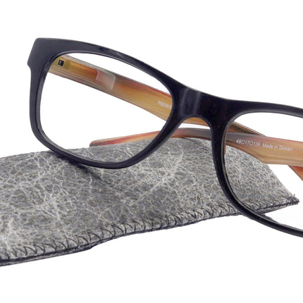 Kelly, (Premium) Reading Glasses High End Readers +1.25 to +4 Magnifying (Black ) Square. Optical Frames, NY Fifth Avenue.