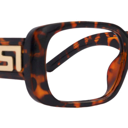 Chania Reading Glasses, Brown, Medium Frame, High-End Readers, Bifocal,  Sun readers, Trendy Style,  NY Fifth Avenue