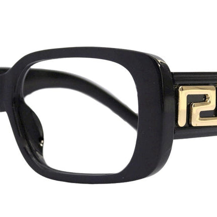Chania Reading Glasses, Black, Medium Frame, High-End Readers, Bifocal,  Sun readers, Trendy Style,  NY Fifth Avenue