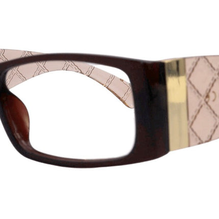 Assisi Reading Glasses, Brown, Medium Frame, High-End Readers, Bifocal,  Sun readers, Trendy Style,  NY Fifth Avenue