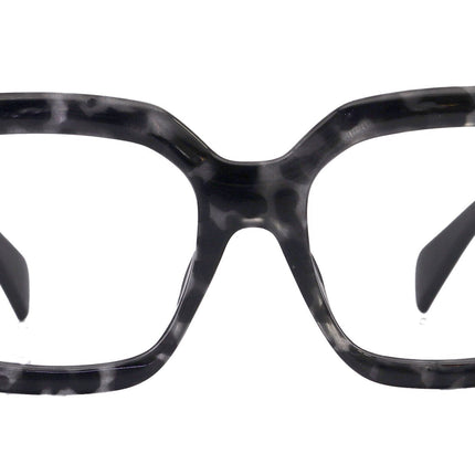 Larissa Oversized Bling Reading Glasses, Grey, Large Frame, High-End Readers, Bifocal,  Sun readers, Trendy Style,  NY Fifth Avenue