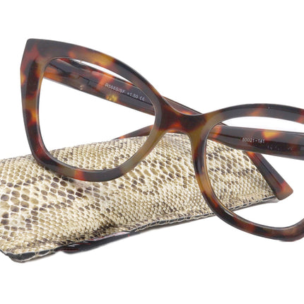 Rhodes (Line Bifocal) (Premium) Reading Glasses, High-End Readers +1.25 to +3 Magnifying, Fashion Round (Tortoise Brown) NY Fifth Avenue