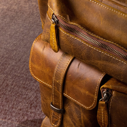 Heritage Nomad Leather Backpack by Ox and Bulls