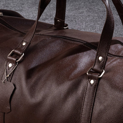 Handmade  Leather Duffle Bag Men | Genuine Leather Weekender Bag | Handmade Leather Travel Bag | Carry On Bag | Personalized Gift For Him