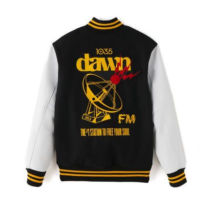 Handmade  Weeknd XO Varsity Dawn FM 103 Album Jacket Handmade Cosplay