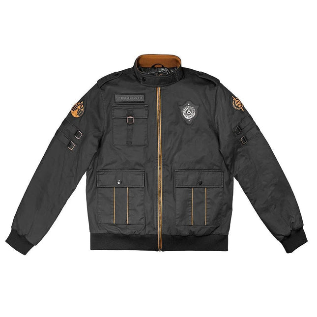 Handmade Destiny 2 Root Of Nightmares Grey Bomber Raid Jacket for Cosplay Comic con