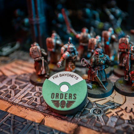 Order Dials for Astra Militarum (Imperial Guard) 5 pack
