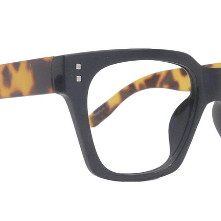 Ravello Line Bifocal Premium  Reading Glasses, High-End Readers +1.25 to +3.50 Magnifying, Fashion Square (Black Tortoise) NY Fifth Avenue