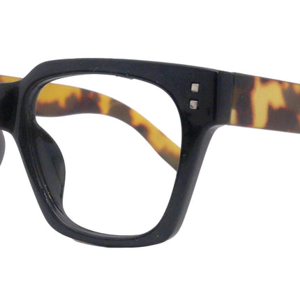 Ravello Line Bifocal Premium  Reading Glasses, High-End Readers +1.25 to +3.50 Magnifying, Fashion Square (Black Tortoise) NY Fifth Avenue