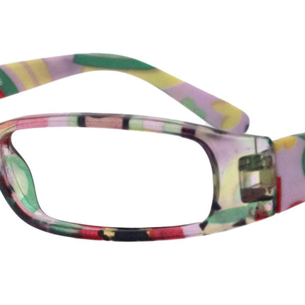 Elsa, Premium Reading Glasses for Women  (Purple flower ) Optical Frame, NY Fifth Avenue