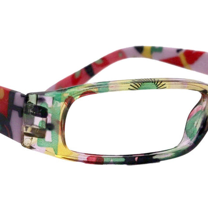 Elsa, Premium Reading Glasses for Women  (Purple flower ) Optical Frame, NY Fifth Avenue