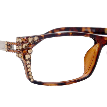 The Hudson, BLING Genuine European Crystals. +1.5 ..+6 Square. High Strength. NY Fifth Avenue