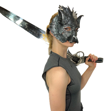 Feline Silver Handmade Genuine Leather