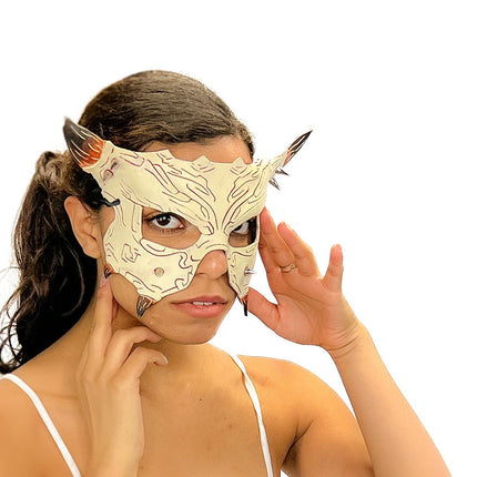 Handmade Genuine Leather Mask