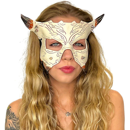 Handmade Genuine Leather Mask