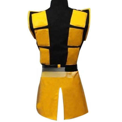 Handmade Scorpion Mortal Kombat Cosplay Vest and Outfit.
