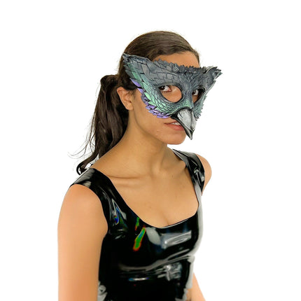 Pigeon Handmade Genuine Leather Mask
