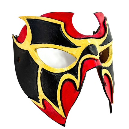 Super Hero Wrestling Mask Handmade Genuine Leather Mask