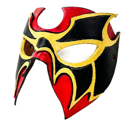 Super Hero Wrestling Mask Handmade Genuine Leather Mask