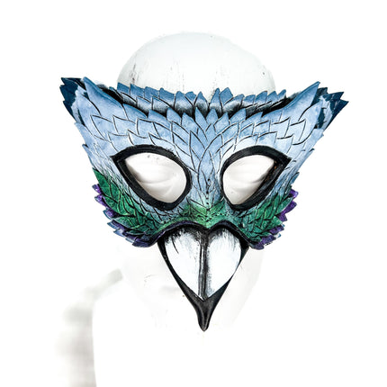 Pigeon Handmade Genuine Leather Mask