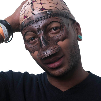 Frank's Brain Handmade Genuine Leather Mask