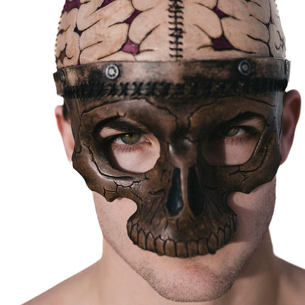 Frank's Brain Handmade Genuine Leather Mask