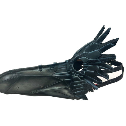 Large Raven Plague Doctor Handmade Genuine Leather Mask