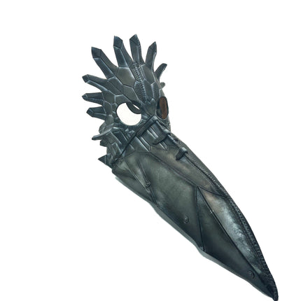 Large Raven Plague Doctor Handmade Genuine Leather Mask