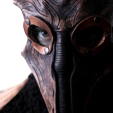 Steampunk Inspired Handmade Genuine Leather Mask in Brown