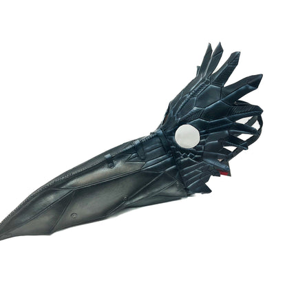 Large Raven Plague Doctor Handmade Genuine Leather Mask