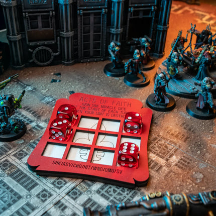 Sisters of Battle Miracle Dice Holder