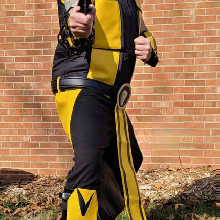 Handmade Scorpion Kombat Cosplay Vest