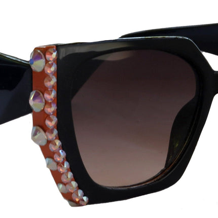 Córdoba, BLING Line Bifocal (Clear On Top) Sun Readers for Women OR Non-Bifocal Readers Sunglasses (aurora borealis) NY Fifth Avenue